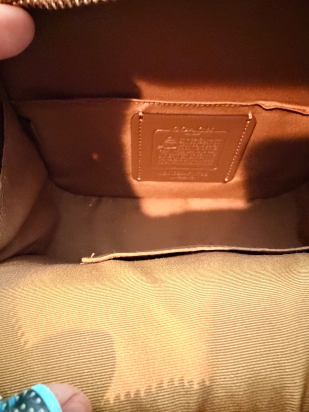 Original Coach Lunch Pail Bag - Picture 8 of 9